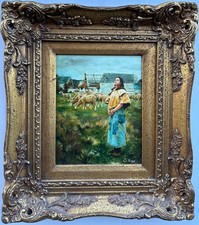 Oil painting sheep for sale  HASSOCKS