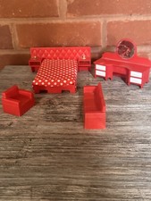Vintage red bedroom for sale  Selma