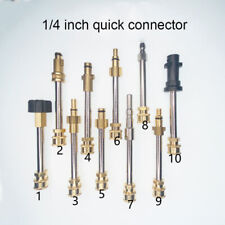 Adaptador de lança varinha para lavadora de pressão 1/4"" conexão rápida ajuste Karcher K7 LAVOR comprar usado  Enviando para Brazil
