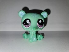 Autentyczny Littlest Pet Shop #794 Miętowy zielony niedźwiedź polarny LPS na sprzedaż  PL