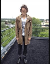 Sandro beige parka d'occasion  Amiens-