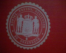Siegelmarke königl preuss gebraucht kaufen  Deutschland
