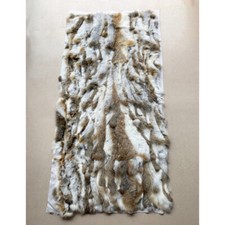 Genuine fur throw for sale  USA