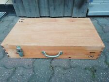 Werkzeugkoffer holz leer gebraucht kaufen  Nahe