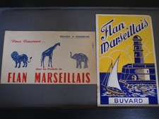 Buvards publicitaires flan d'occasion  Vendeuvre-du-Poitou