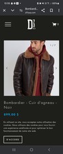 Blouson cuir homme d'occasion  Villejuif