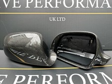Capas de espelho asa de fibra de carbono genuínas Audi A4 S4 B8 A5 S5 A6 S6 RS6 C6 comprar usado  Enviando para Brazil