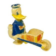 Vintage Anos 60 Disney Pato Donald Rampa Caminhante Carrinho de Empurrar Roda Barril Plástico comprar usado  Enviando para Brazil