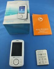 Sony Ericsson Spiro W100i ohne Simlock TOP Handy Rarität Oldphone Unlocked Weiss comprar usado  Enviando para Brazil