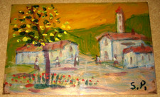 Quadro dipinto olio usato  San Giovanni la Punta