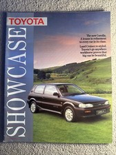 Original toyota showcase for sale  FARNHAM