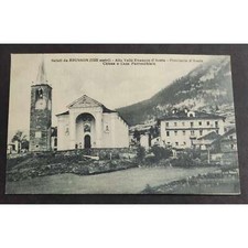 Cartolina saluti brusson usato  Alessandria