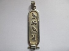 Egyptian silver hieroglyphic for sale  MORECAMBE