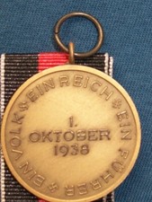 Ww2 german medal. for sale  ROCHFORD