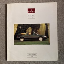 Rover cars brochure for sale  FARNHAM
