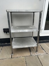 Stainless steel table for sale  BURNLEY