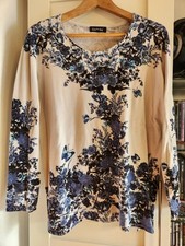 Pullover weiß blau gebraucht kaufen  Sipplingen