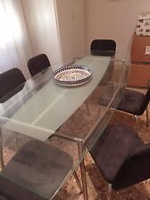 Tavolo riunione vetro usato  Roma
