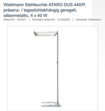 Waldmann stehleuchte ataro gebraucht kaufen  Wolfsburg