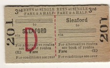 Railway ticket btc for sale  MIDHURST