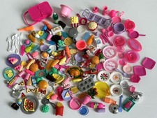 Enorme Lote de Acessórios de Cozinha Barbie Vintage Mattel Pratos Máquina de Waffle Bolo Pizza+, usado comprar usado  Enviando para Brazil