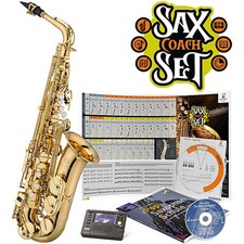 JUPITER JAS700Q-SCS Sax-Coach-Set – Altsaxophon-Set für Einsteiger, usado comprar usado  Enviando para Brazil