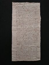 1713 vieux papier d'occasion  Le Thor