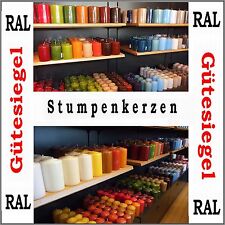Stumpenkerzen kerzen 1kg gebraucht kaufen  Deggendorf