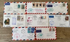 Colección de sobres y tarjetas de correo aéreo de vuelos de Lufthansa  segunda mano  Embacar hacia Mexico