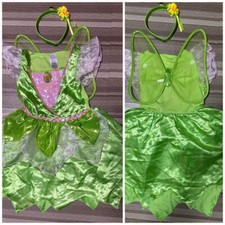Usado, Vestido Disney Tinkerbell Tinker Bell 3/4 anos, 7/8 anos com asas + faixa de cabeça comprar usado  Enviando para Brazil