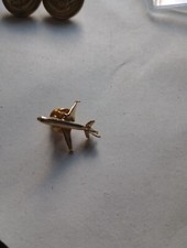 Aeroplane pin badge for sale  REDDITCH