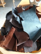 Lederreste brauntöne gebraucht kaufen  Rhede