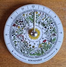 Helios sonnenuhr blumenuhr gebraucht kaufen  Guntersblum