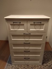 Komode schubladen weiß gebraucht kaufen  Seehausen, Zehrental