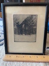Luigi kasimir etching for sale  Oak Harbor