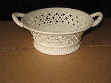 Leeds creamware basket for sale  BURNLEY