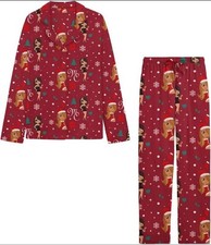Conjunto de pijama de flanela Mariah Carey Natal impertinente e bonito vermelho médio NOVO comprar usado Conjunto de pijama de flanela Mariah Carey Natal impertinente e bonito vermelho médio NOVO comprar usado  Enviando para Brazil