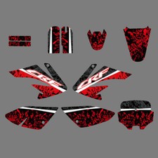 Adesivos adesivos Team Graphics para Honda CRF70F 2004-2012 CRF80F CRF100F 2004-2010, usado comprar usado  Enviando para Brazil