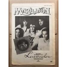 Marillion lavender poster for sale  CHESTERFIELD