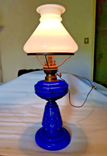 Lampada petrolio vetro usato  Torino