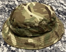 CHAPÉU BOONIE JUNGLE EXÉRCITO BRITÂNICO MTP MODIFICADO SOB MEDIDA ABA CURTA E COROA. 54 CM comprar usado  Enviando para Brazil