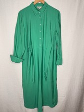 Fabrycznie nowa z metką Loft Outlet Maxi Koszula Sukienka Button Down Rozmiar 12 Kelly Green Damska, używany na sprzedaż  Wysyłka do Poland