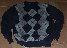 Pull gris jacquard d'occasion  Saint-André-de-Sangonis