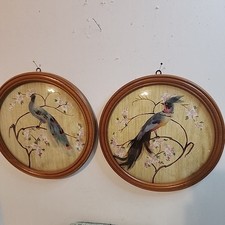 Vintage feather bird d'occasion  Expédié en Belgium