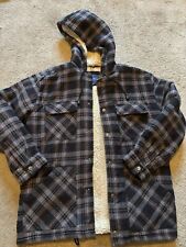 Flannel hooded sherpa for sale  Lawton