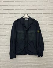 Jaqueta masculina Stone Island tingida de rugas repetições NY azul marinho tamanho M-G comprar usado  Enviando para Brazil