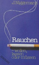 Niggemann rauchen wollen gebraucht kaufen  Weil der Stadt