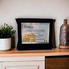 Targa ricordo premiazione usato  Contursi Terme