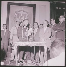 Santo Domingo República Dominicana Joaquim Balaguer endereços na- 1961 foto antiga comprar usado  Enviando para Brazil