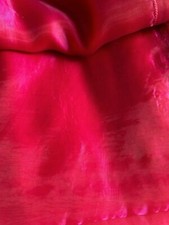 Organza hot pink for sale  MIRFIELD